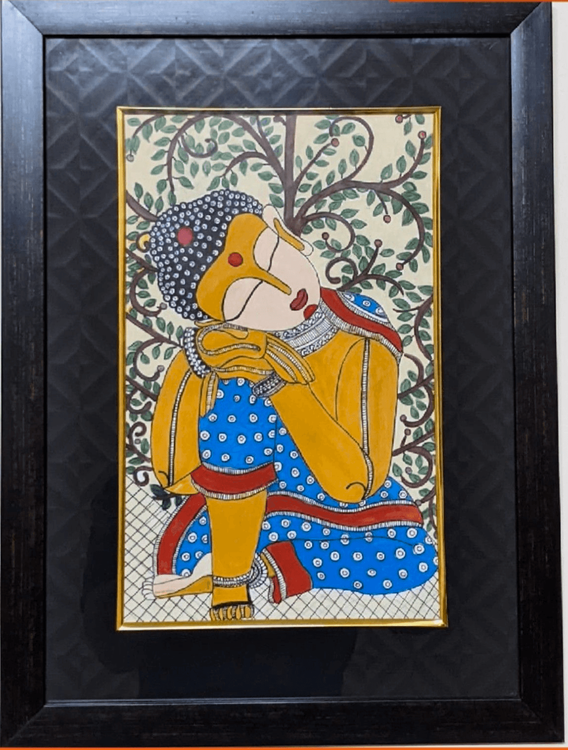 Madhubani Peace And Harmony Painting