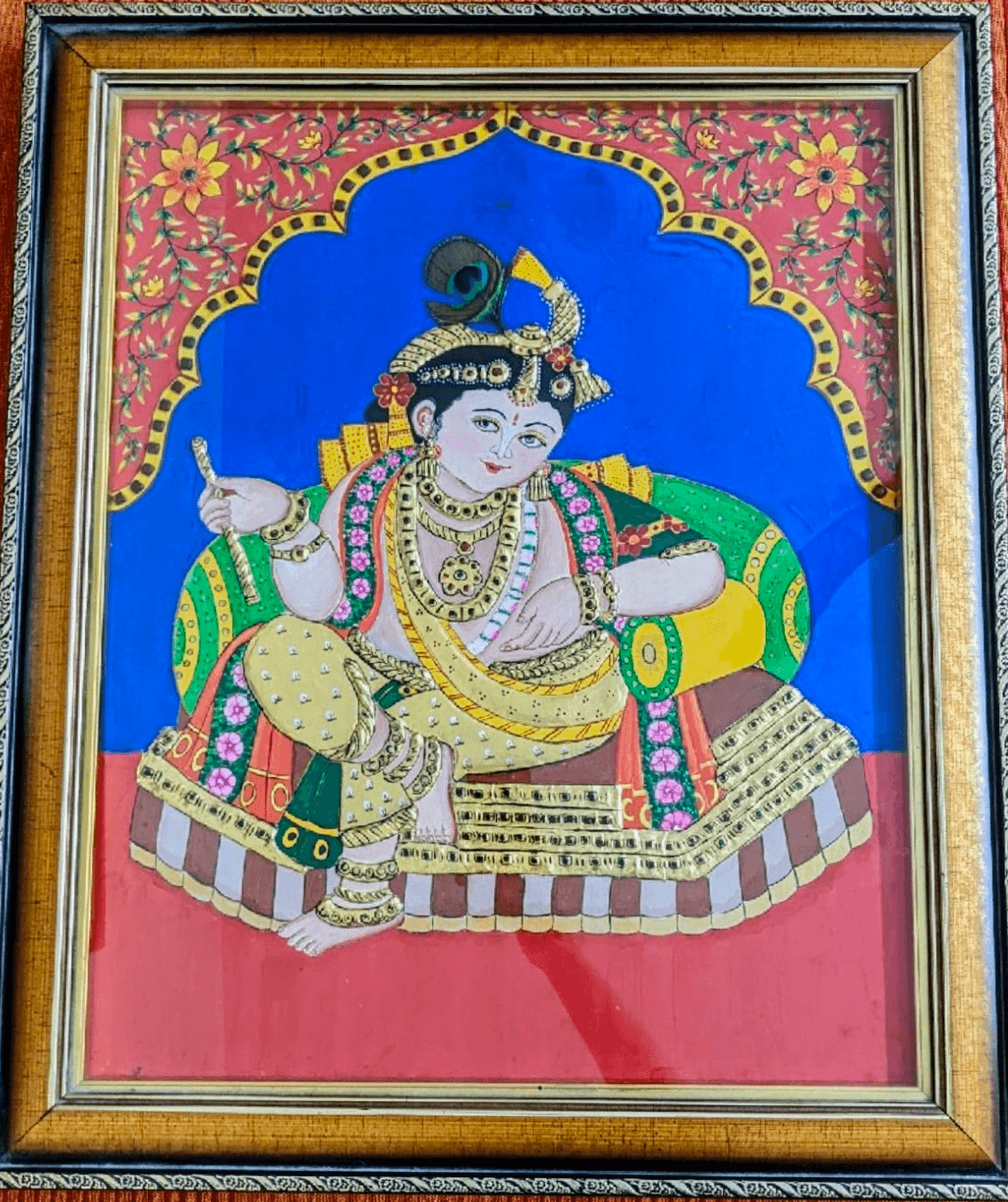 Tanjore Painting (24 Carat Gold) 2