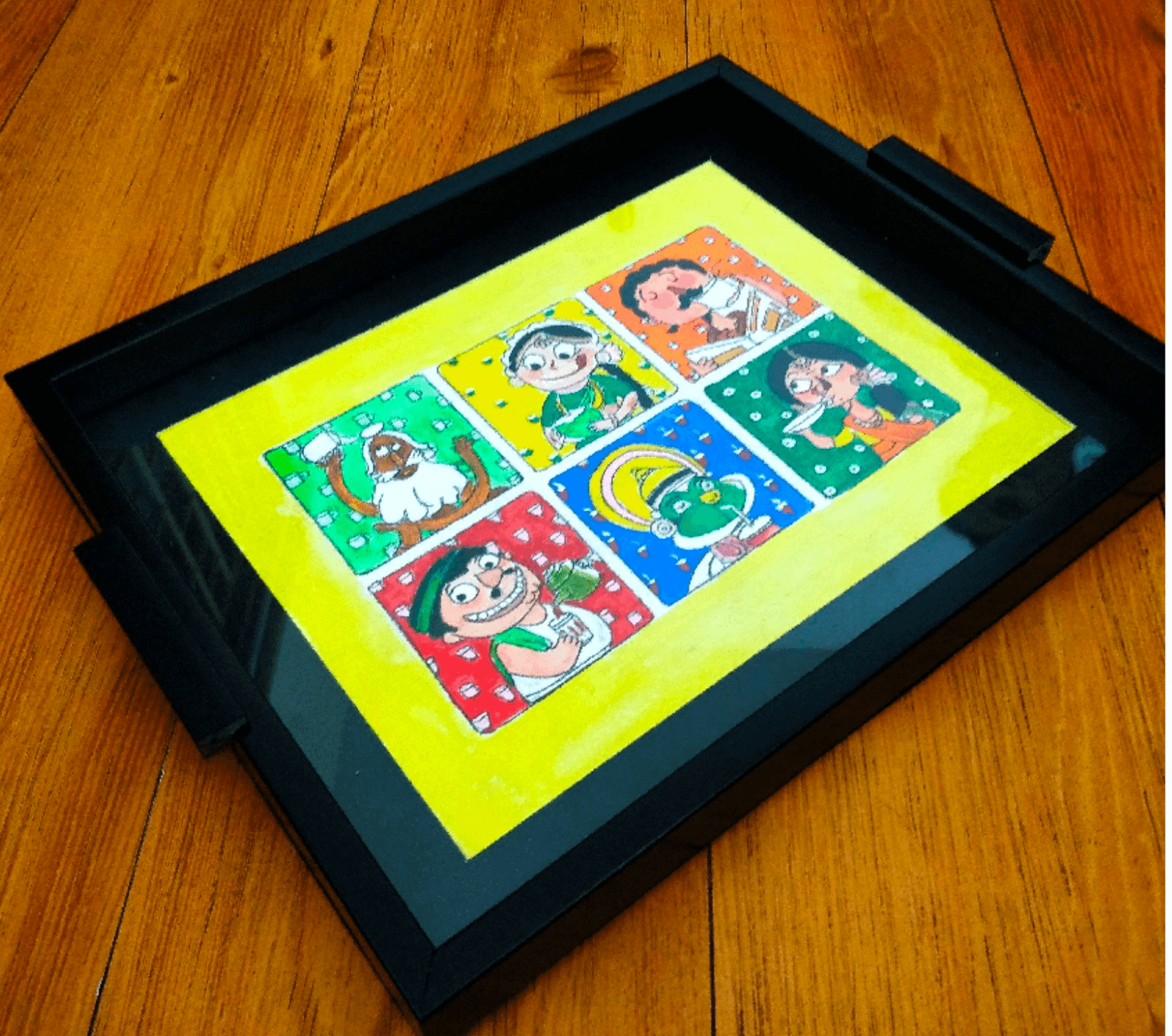 Contemporary People Tray